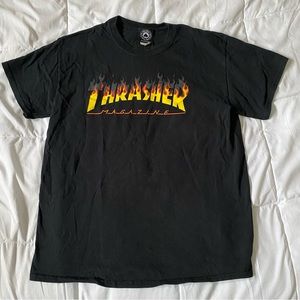 Black thrasher tee